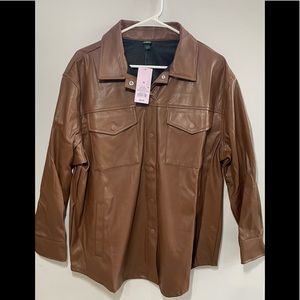 Wild Fable NEW Leather Jacket Women’s: Medium